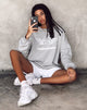 Image of Glo Sweatshirt in Grey Marl Angelo