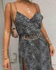 Image of Hime Maxi Dress in Rar Leopard Grey