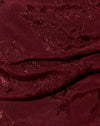 Satin Rose Burgundy