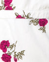 Image of Rawa Wrap Dress in Grunge Rose Ivory