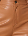 Rib Ecru with Black Stitching