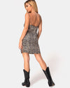 Image of Rilia Dress in Rar Leopard Brown