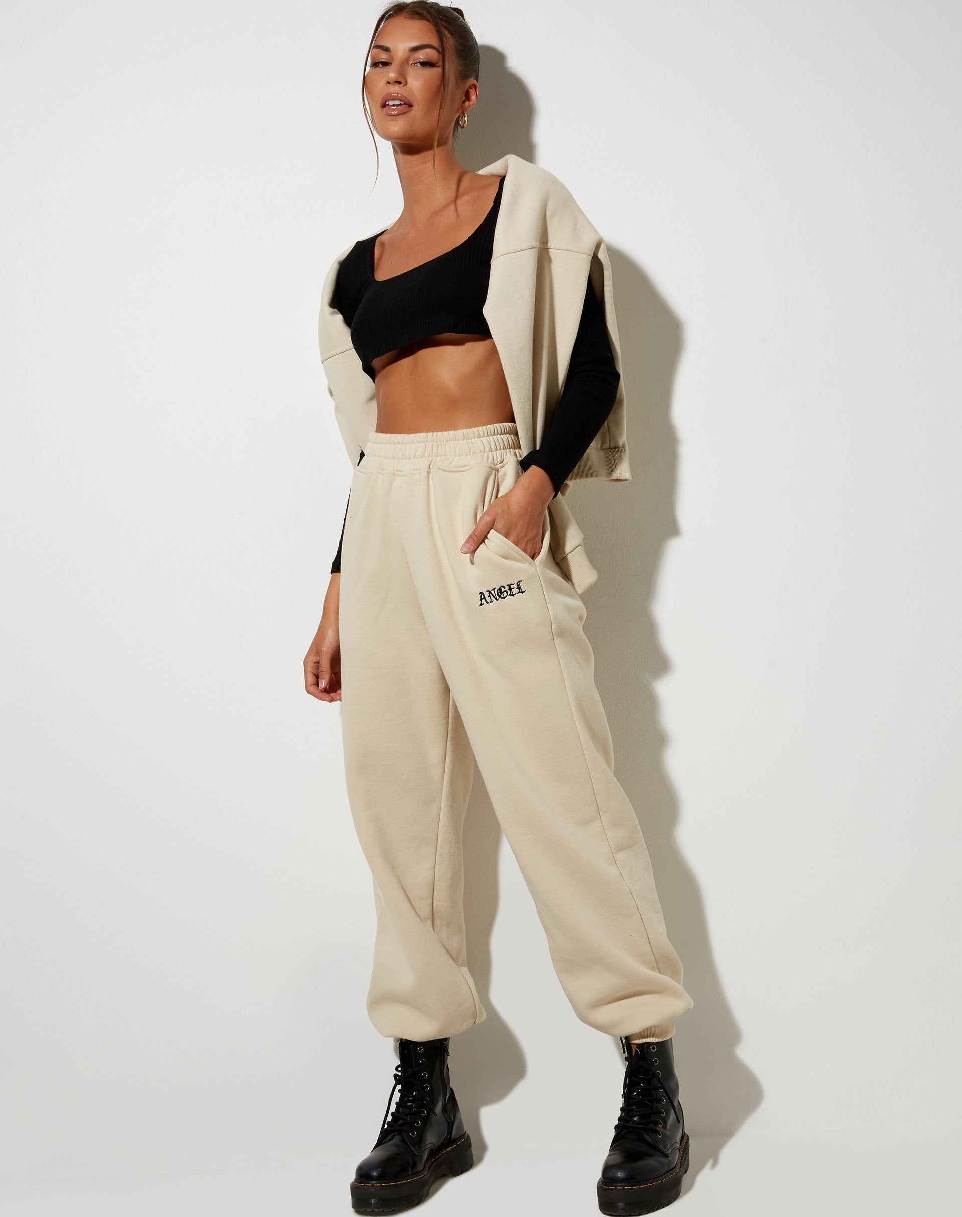 Image of Roider Jogger in Stone Angel Embro