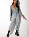 Image of Roma Long Sleeve Top in Mini Jaguar