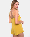 Image of Roman Playsuit in Mustard