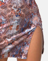Image of Rossel Dress in Velvet Palace Print