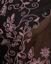 Butterfly Vine Flock Black and Pink