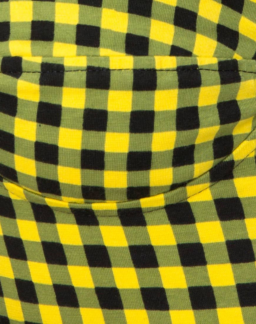 Image of Ryon Bodice in Medium Gingham Yellow