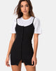 Image of Salli Bodycon Dress in Black Rib