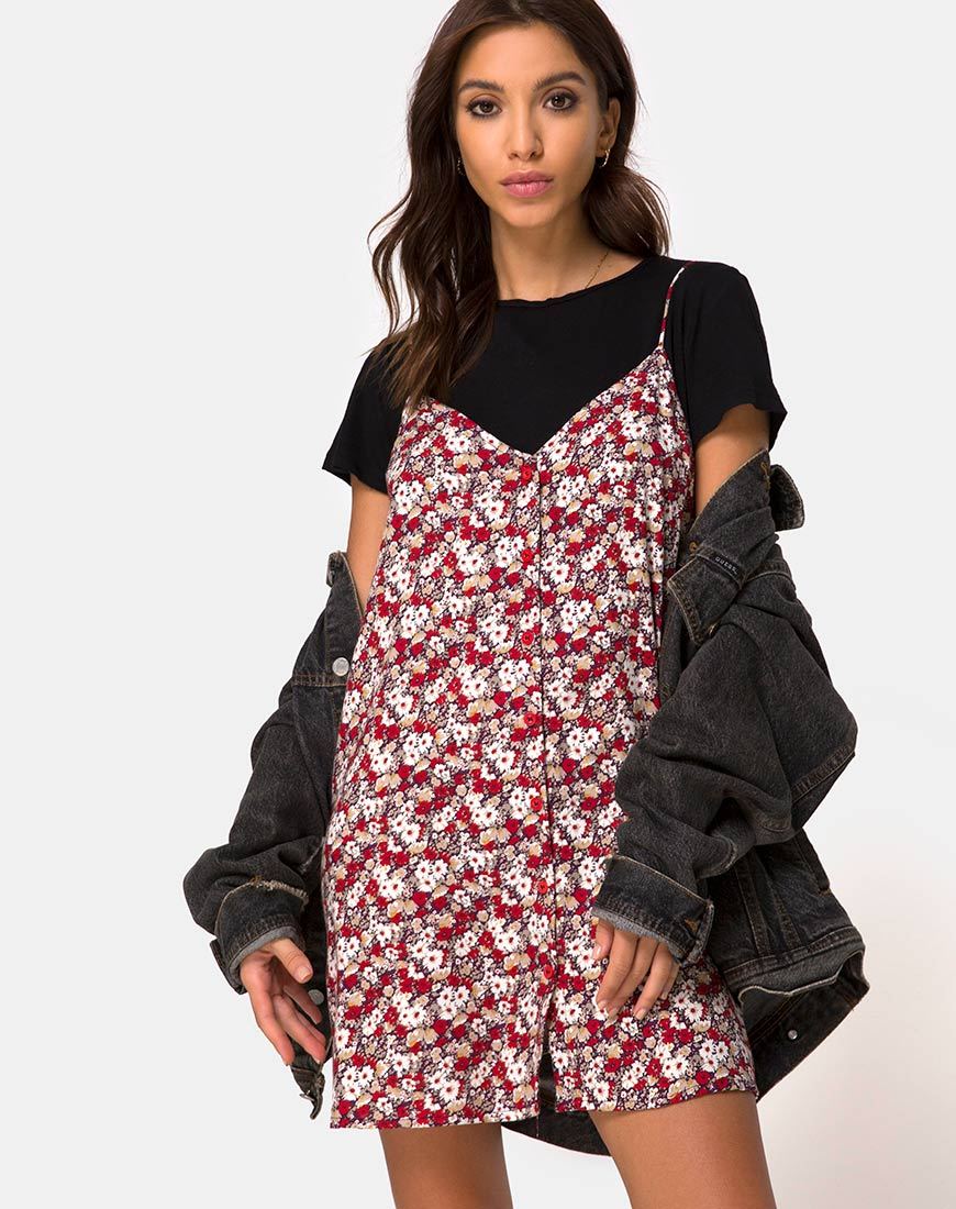 Motel sanna best sale slip dress