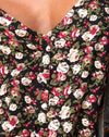 Image of Sanna Slip Dress in Courtney Floral