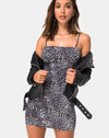 Image of Selah Bodycon Dress in Rar Leopard Grey