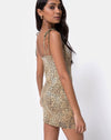 Image of Seltie Dress in Mini Tiger Brown