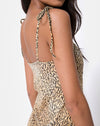 Image of Seltie Dress in Mini Tiger Brown