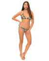 Image of Sherbet Tie Triangle Bikini Bottoms in Groovy