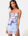 Image of Serasi Dress in Cherub Kiss Blue