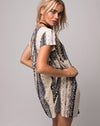 Image of Skibbie Babydoll Dress in Grunge Lace