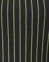 Image of Solemo Bodice in Neon Pinstripe
