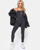 Image of Solita Unitard in Tokyo Techno Tour Black