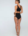 Image of Still Water Cutout Bikini Top in Black