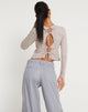 Image of Suratmi Long Sleeve Top in Mushroom