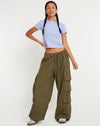 image of Surtie Crop Top in Pastel Lilac