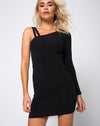 Image of Swalla Bodycon Dress in Black
