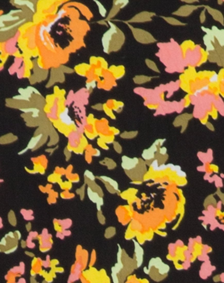 Image of Mosca Plunge Top in Agatha Flower