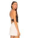 Image of Motel Tinsel Mini Skirt in Snow