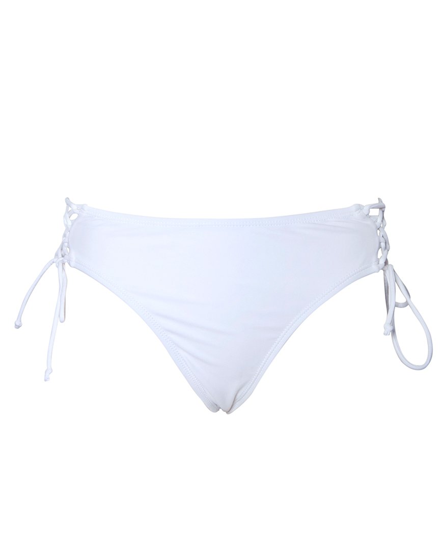 Image of Torte Lace Up Bikini Bottoms in White