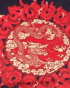 Image of Truman Bikini Top in Chinese Fire Dragon