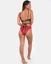 Image of Truman Bikini Top in Chinese Fire Dragon