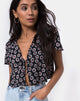 Image of Vaco Blouse in Dancing Daisy