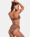 Image of Val Bikini Bottom in burn Out Leopard