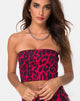 Image of Villy Top in Oversize Jaguar Red