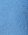 Furry Knit Charcoal Blue