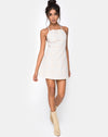 Image of Vore Dress in Tonal Cotton Plaid