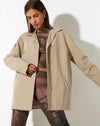 image of Walta Jacket in PU Putty