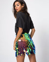 Image of Wyne Skirt in Tear Drop Sequin Pink Oil