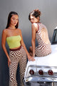 Image of Karen Bandeau Top in Knit Olive
