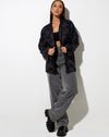 Image of Yuya Shirt in Persian Night Black