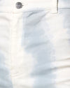 Blue White Swirl