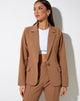 Image of Marwah Blazer in Putty