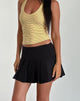 image of Casini Mini Skirt in Soft Tailoring Black