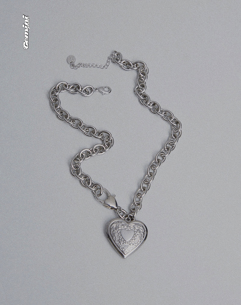 Jude Herz-Halskette von Gemini Jewels