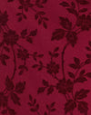 Vine Floral Flock Cherry