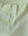 gingham yellow blue