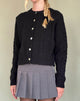 Imagen de Abelia Cable Knit Cardigan en Negro