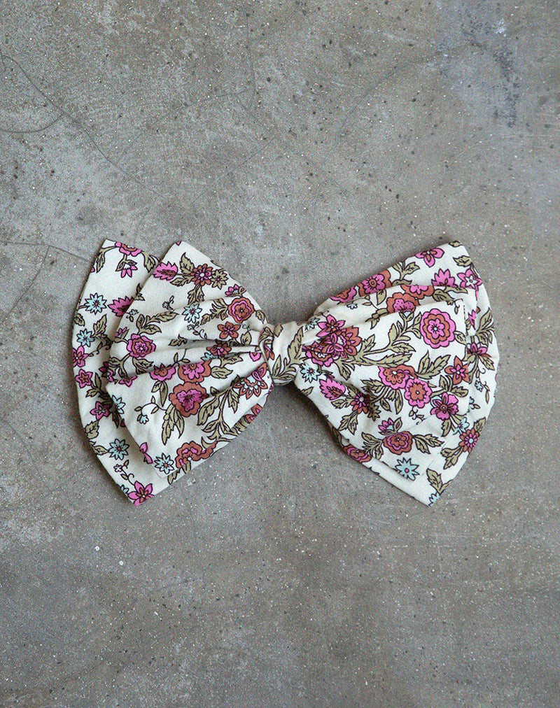 Image of Acar Bow Clip in Vintage Bloom