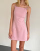 image of Aketi Mini Dress in Dusky Pink